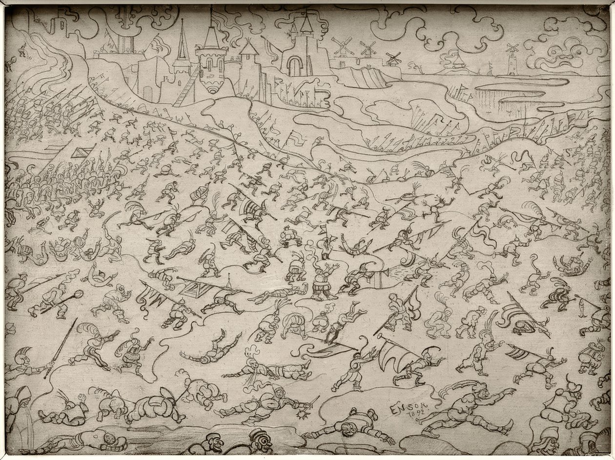 Bezprawni najemnicy autorstwa James Sidney Ensor