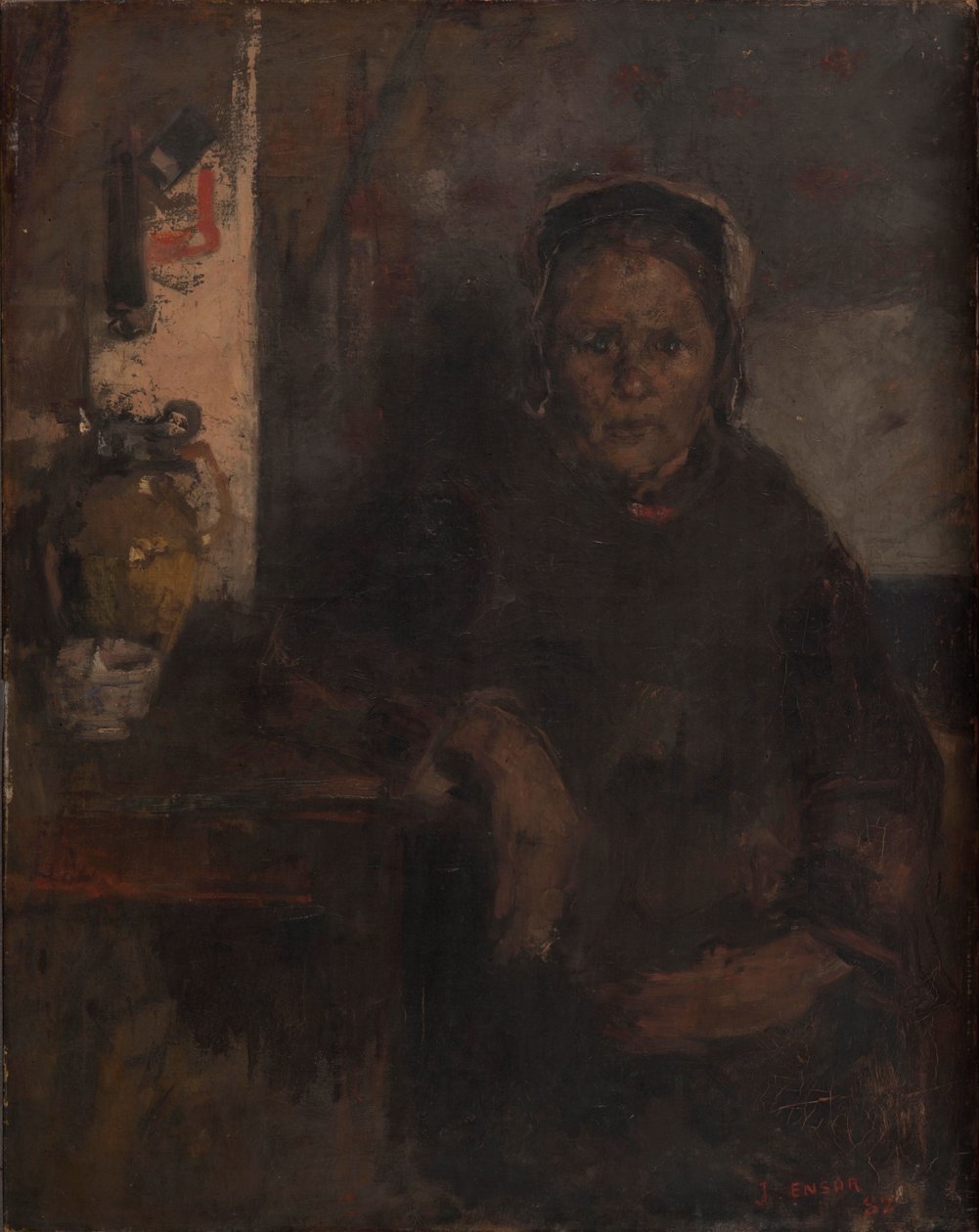 Rybaczka autorstwa James Ensor