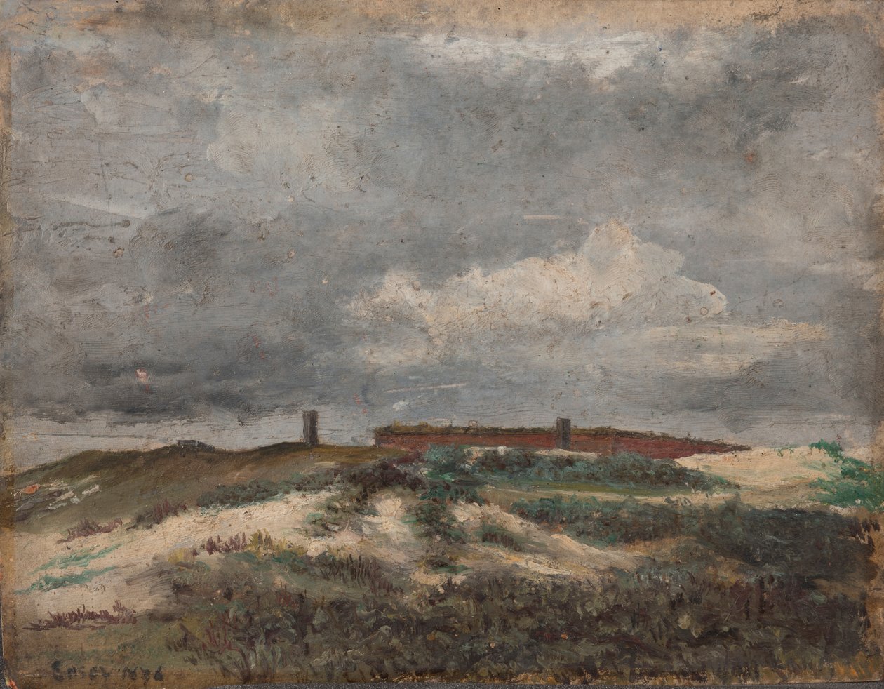 Fort Wellington autorstwa James Ensor