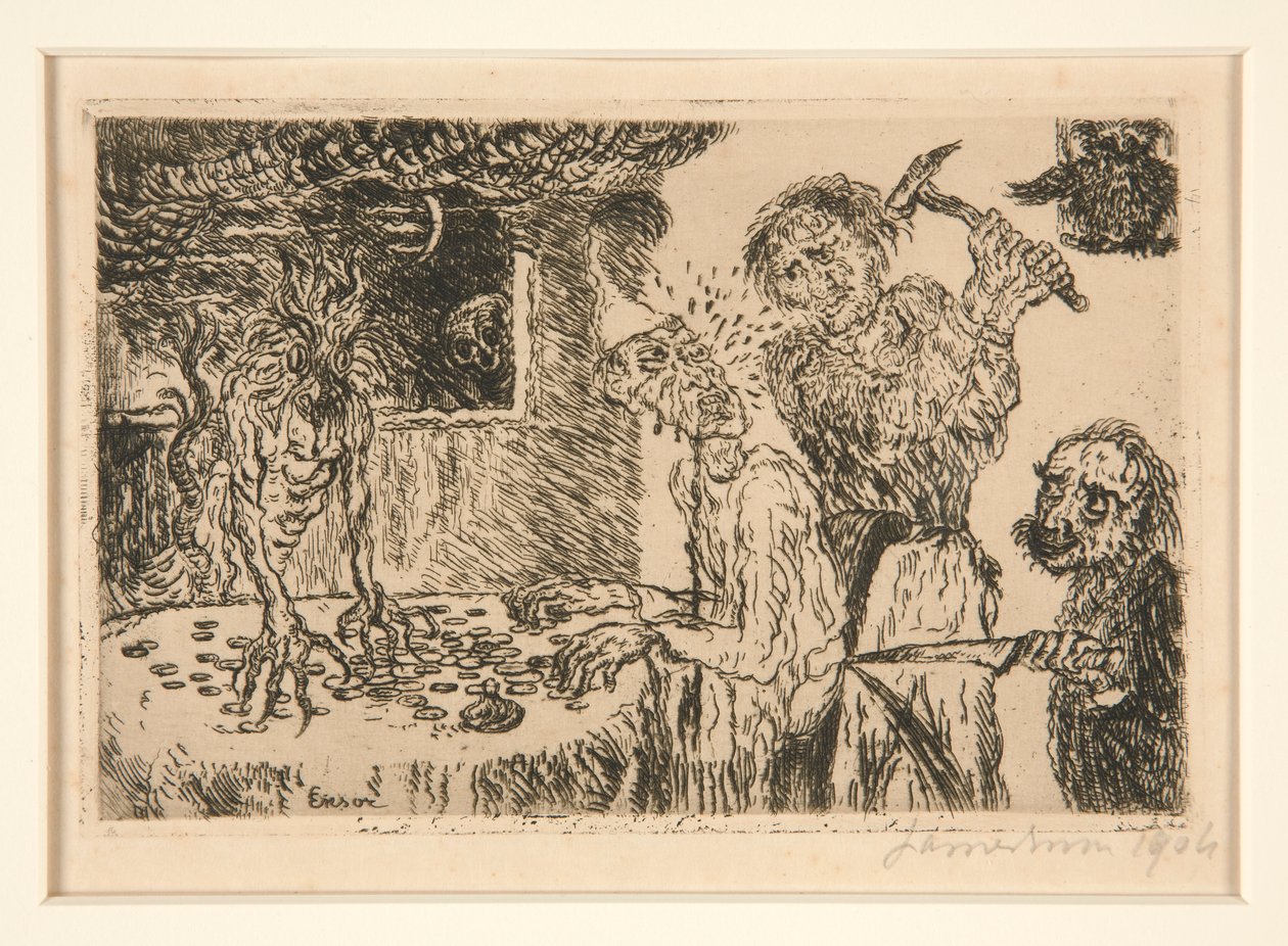 L autorstwa James Ensor