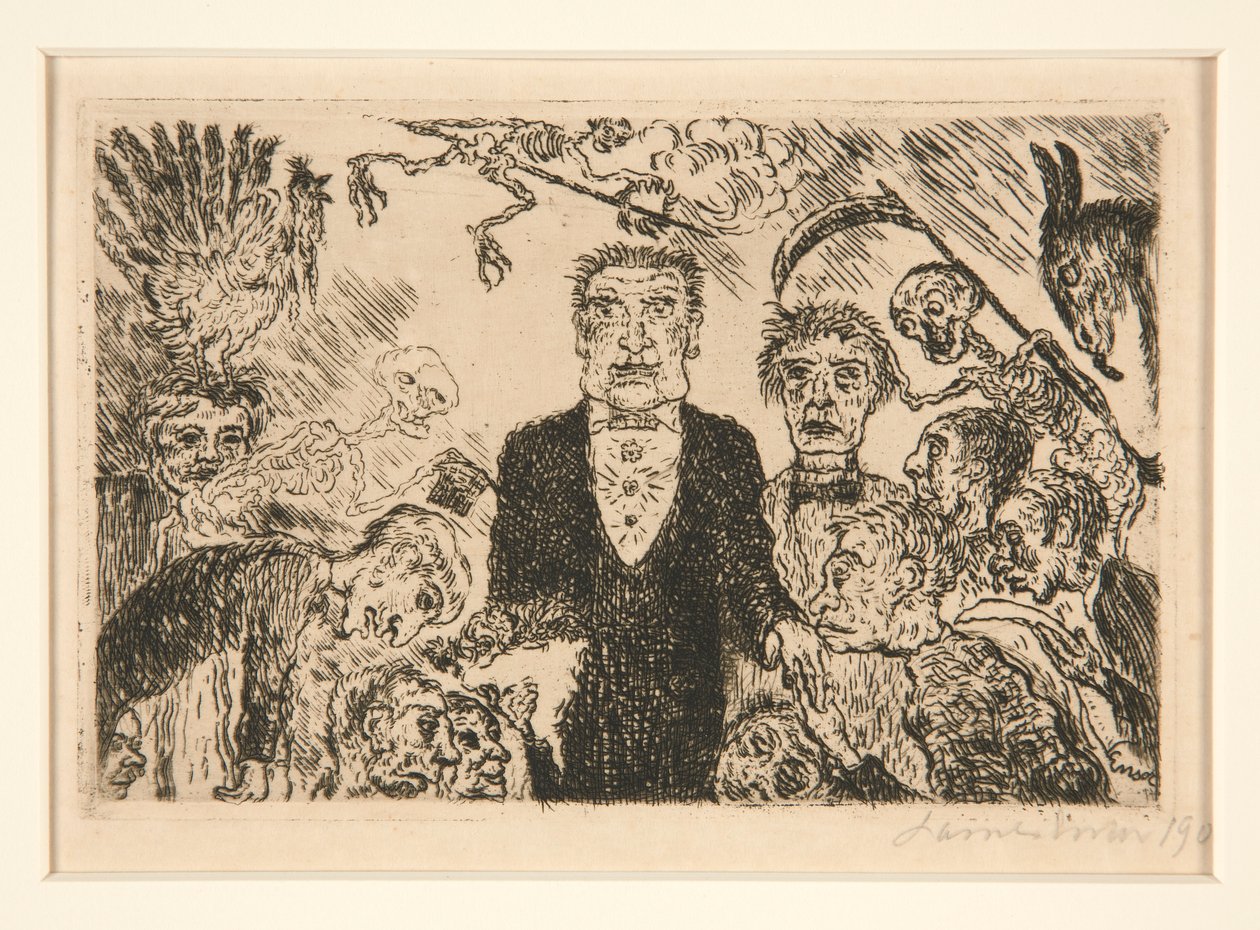 L autorstwa James Ensor