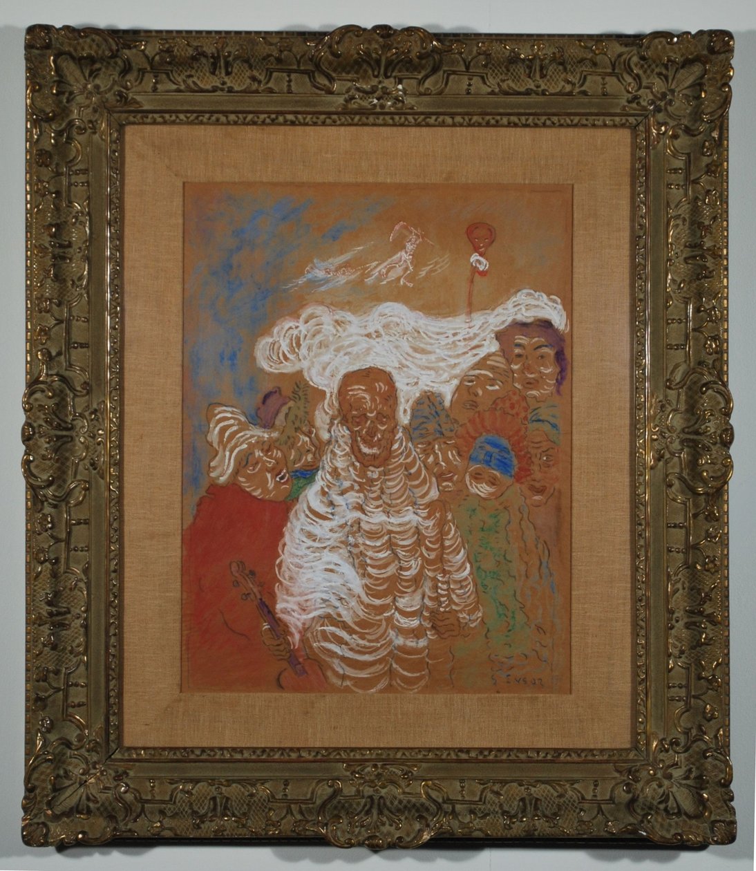 Die Masken und der Tod autorstwa James Ensor