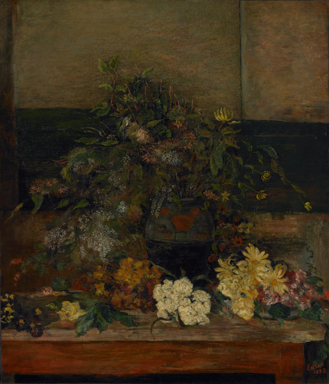 Kwiaty Łąkowe autorstwa James Ensor