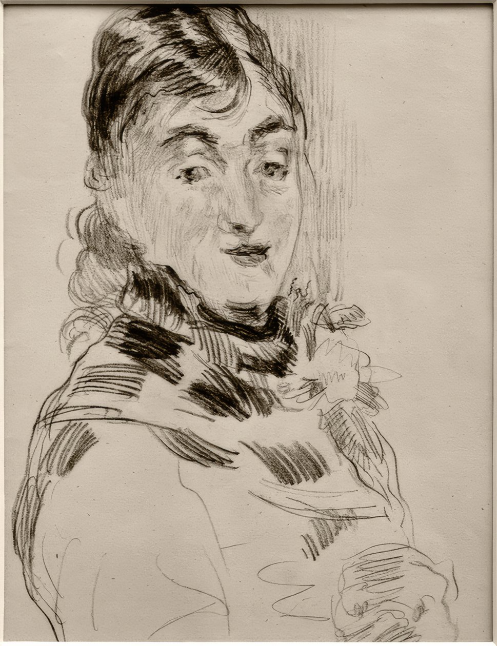 Méry Laurent z mopsem autorstwa James Sidney Ensor