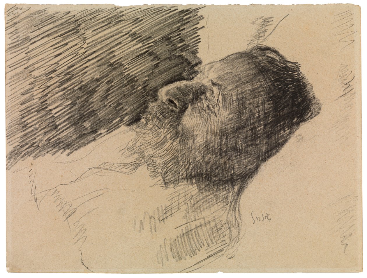 Mój zmarły ojciec autorstwa James Ensor