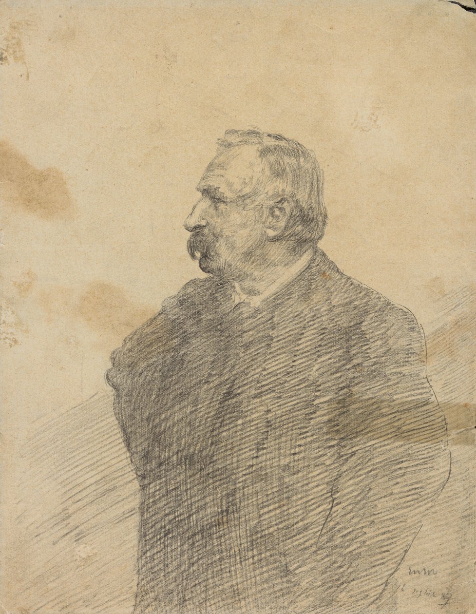 Portret Ernesta Rousseau autorstwa James Ensor
