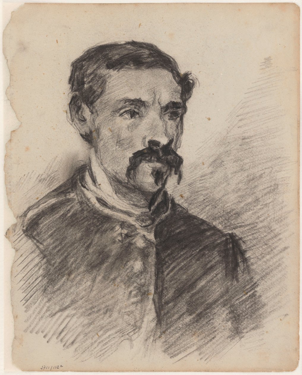 Portret mężczyzny autorstwa James Ensor