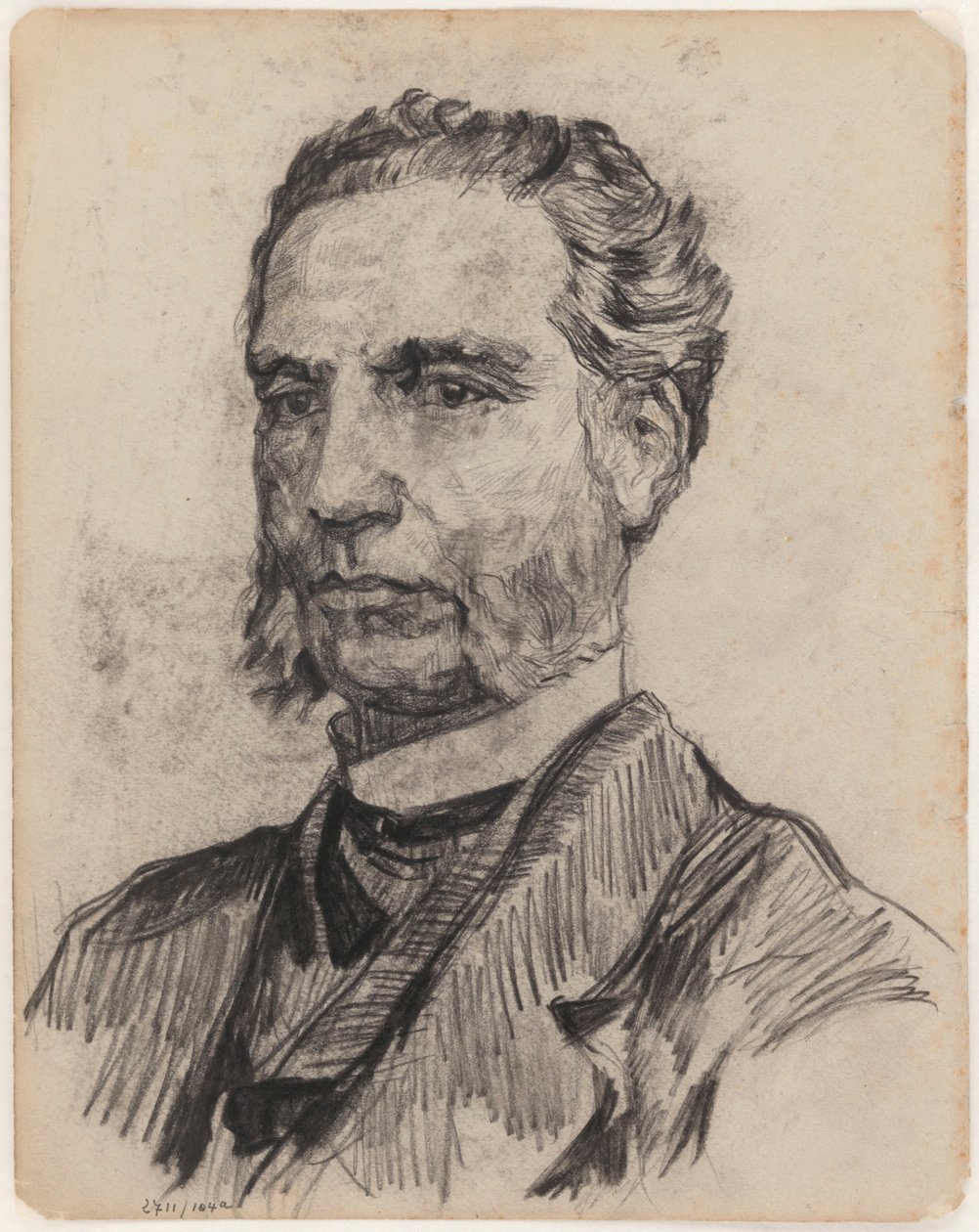 Portret mężczyzny autorstwa James Ensor