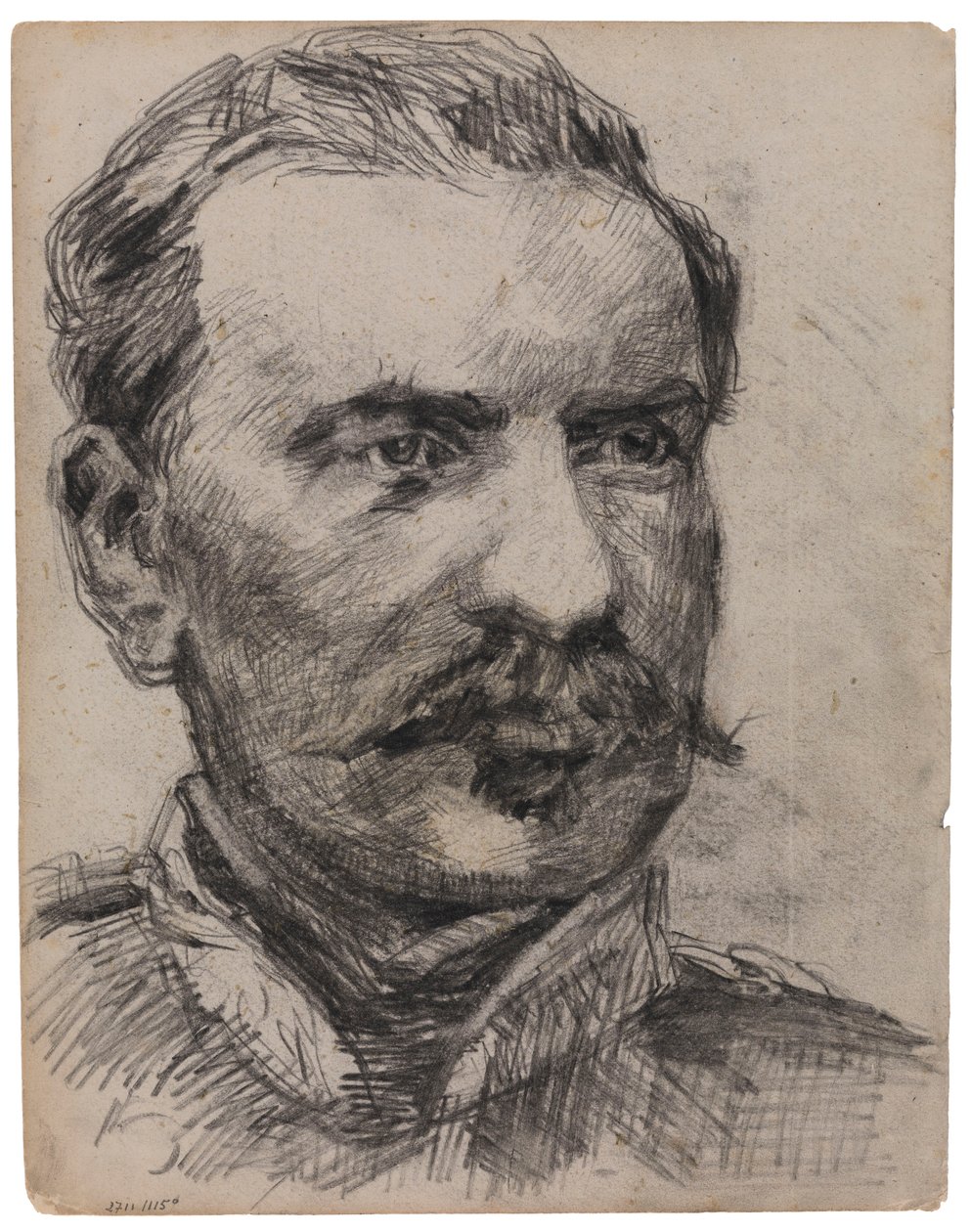 Portret mężczyzny autorstwa James Ensor