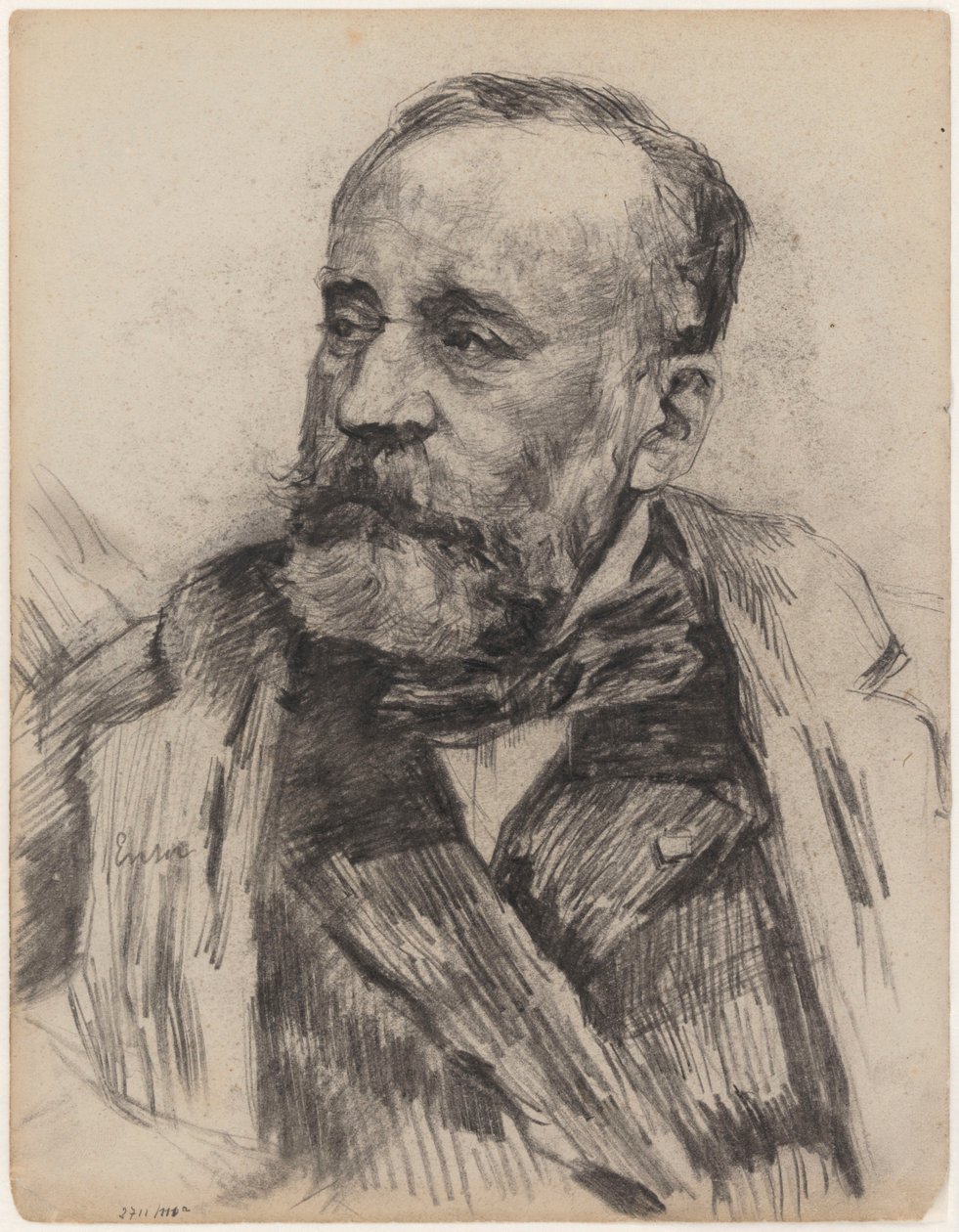 Portret mężczyzny autorstwa James Ensor