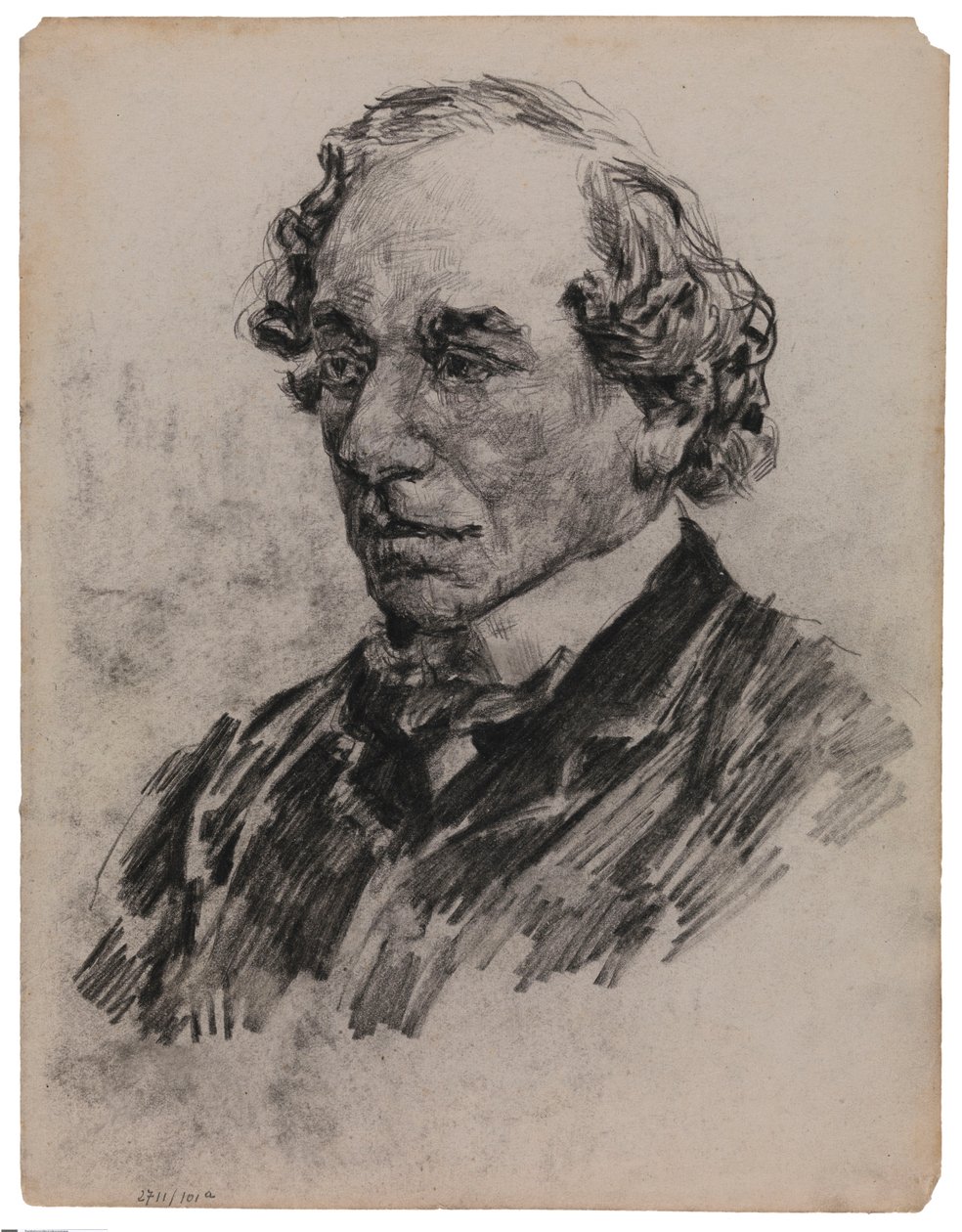 Portret mężczyzny autorstwa James Ensor