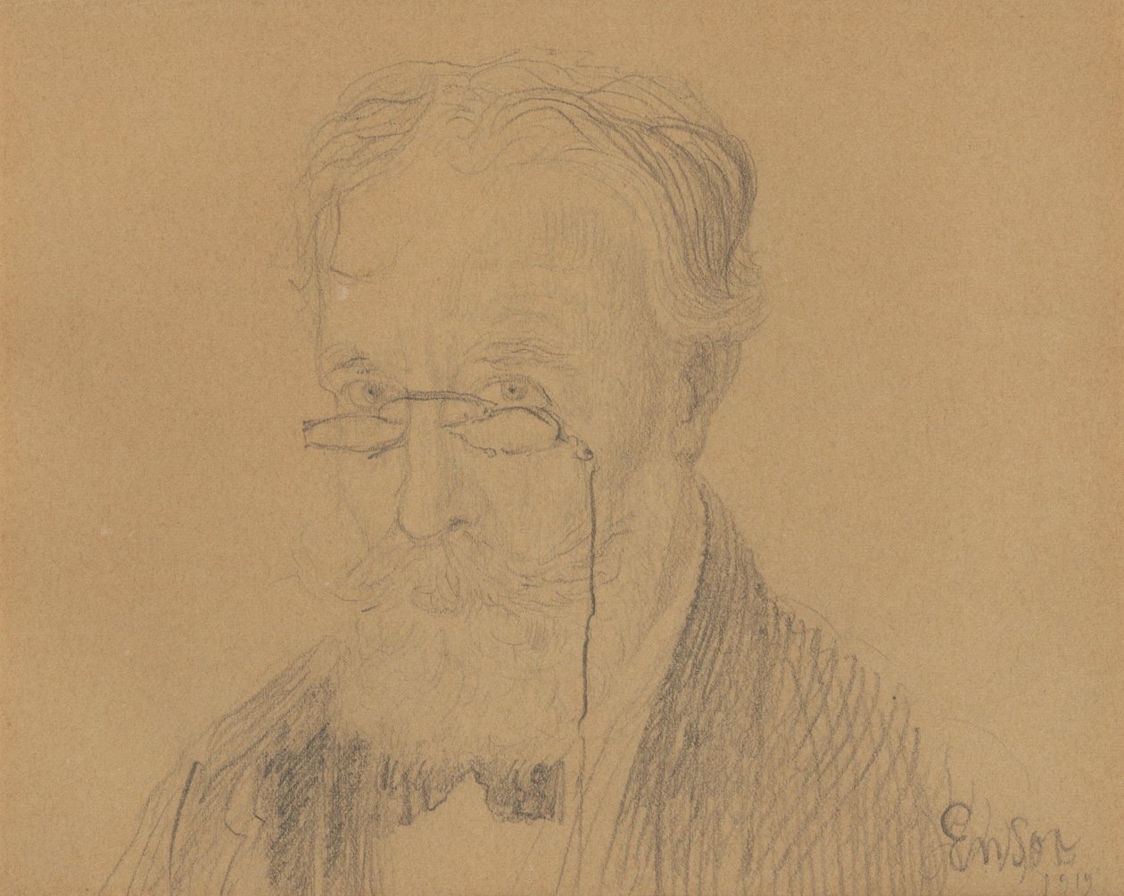Autoportret autorstwa James Ensor