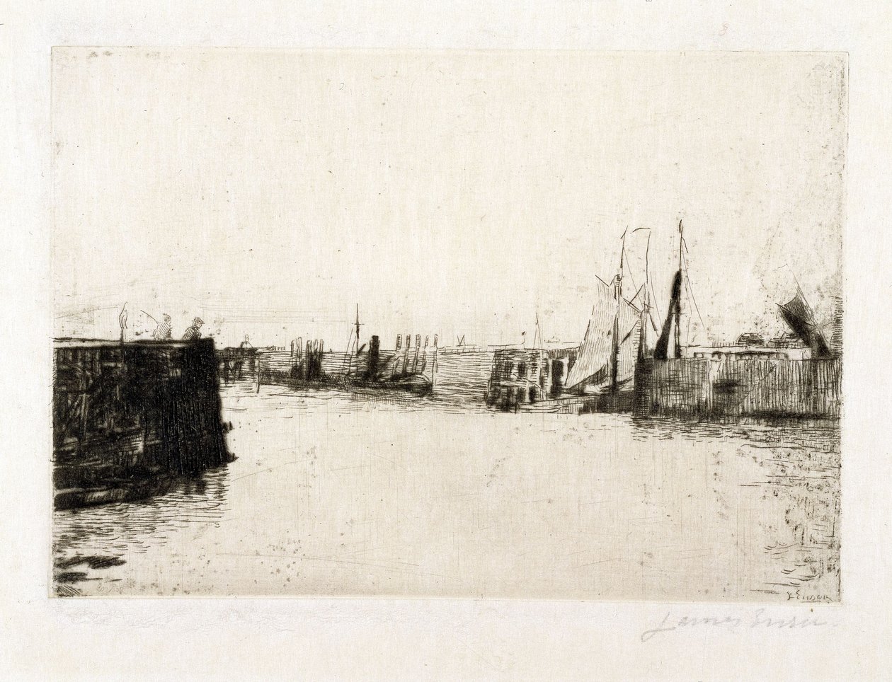 Ogrodzenie autorstwa James Ensor