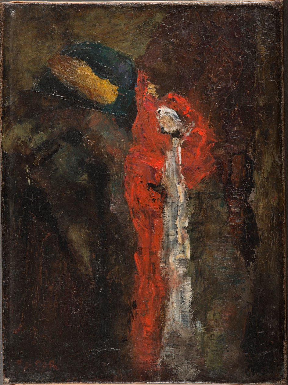 Stillleben (Stoffe) autorstwa James Ensor