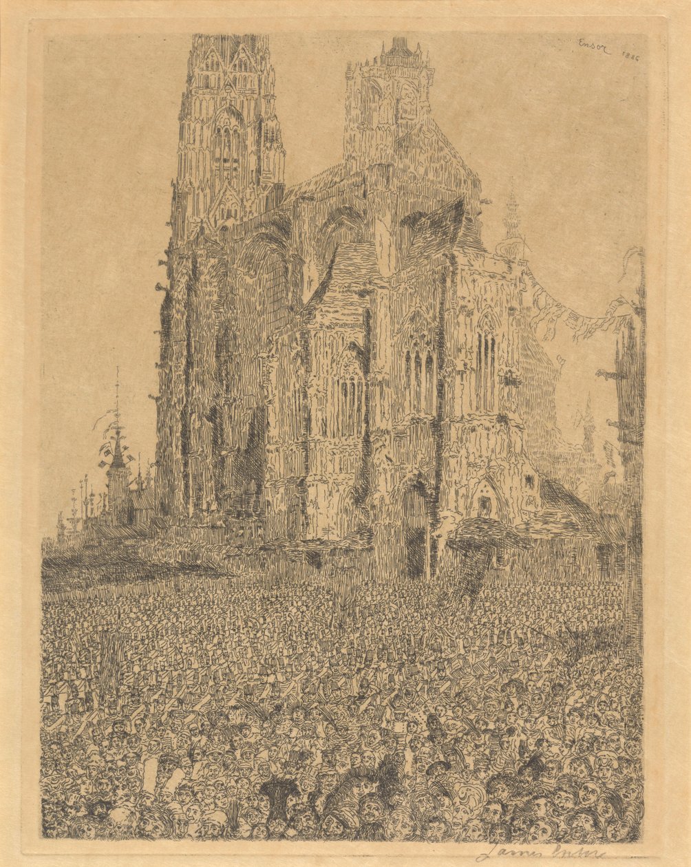Katedra autorstwa James Ensor
