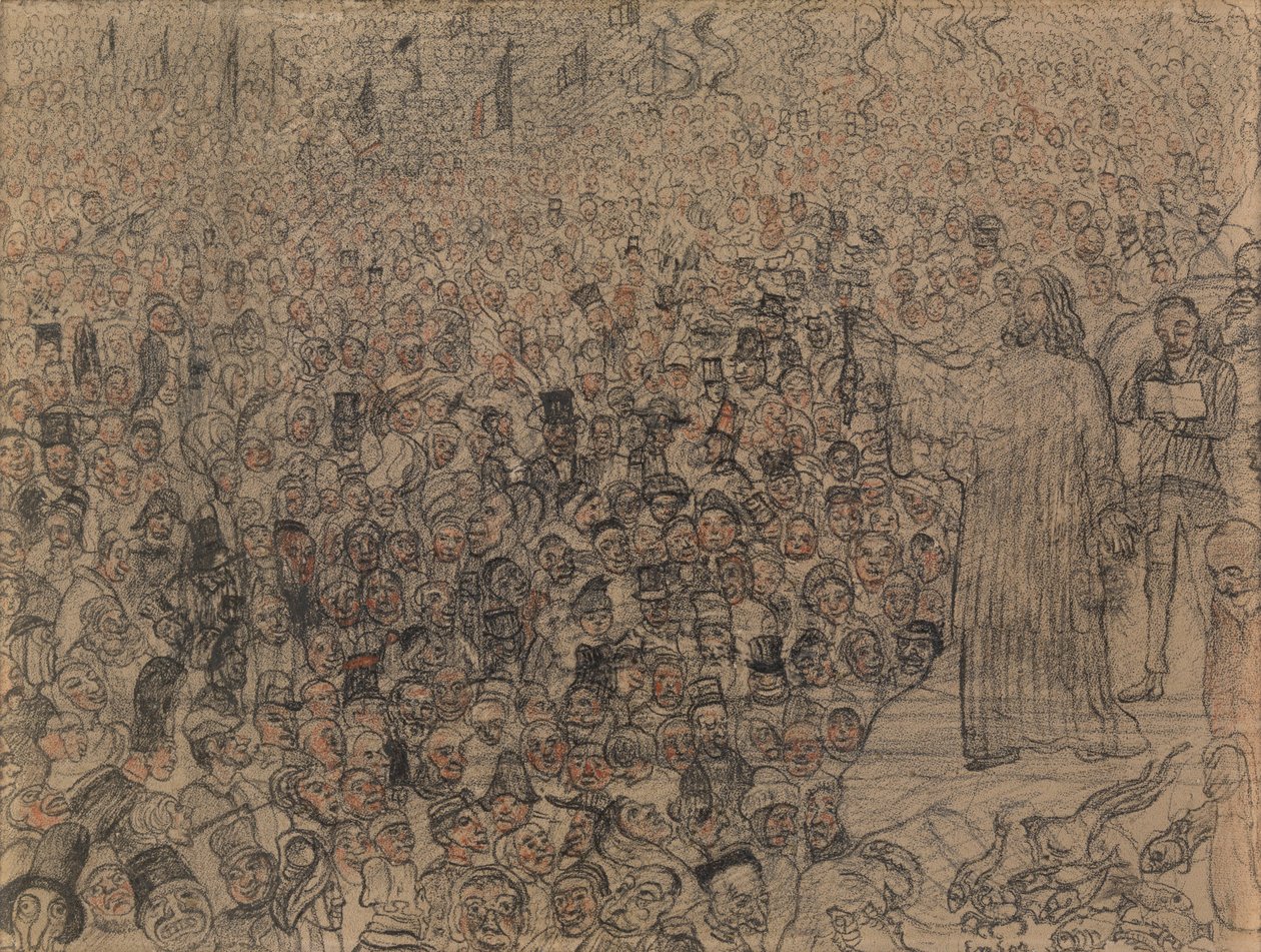 Cud rozmnożenia ryb autorstwa James Ensor