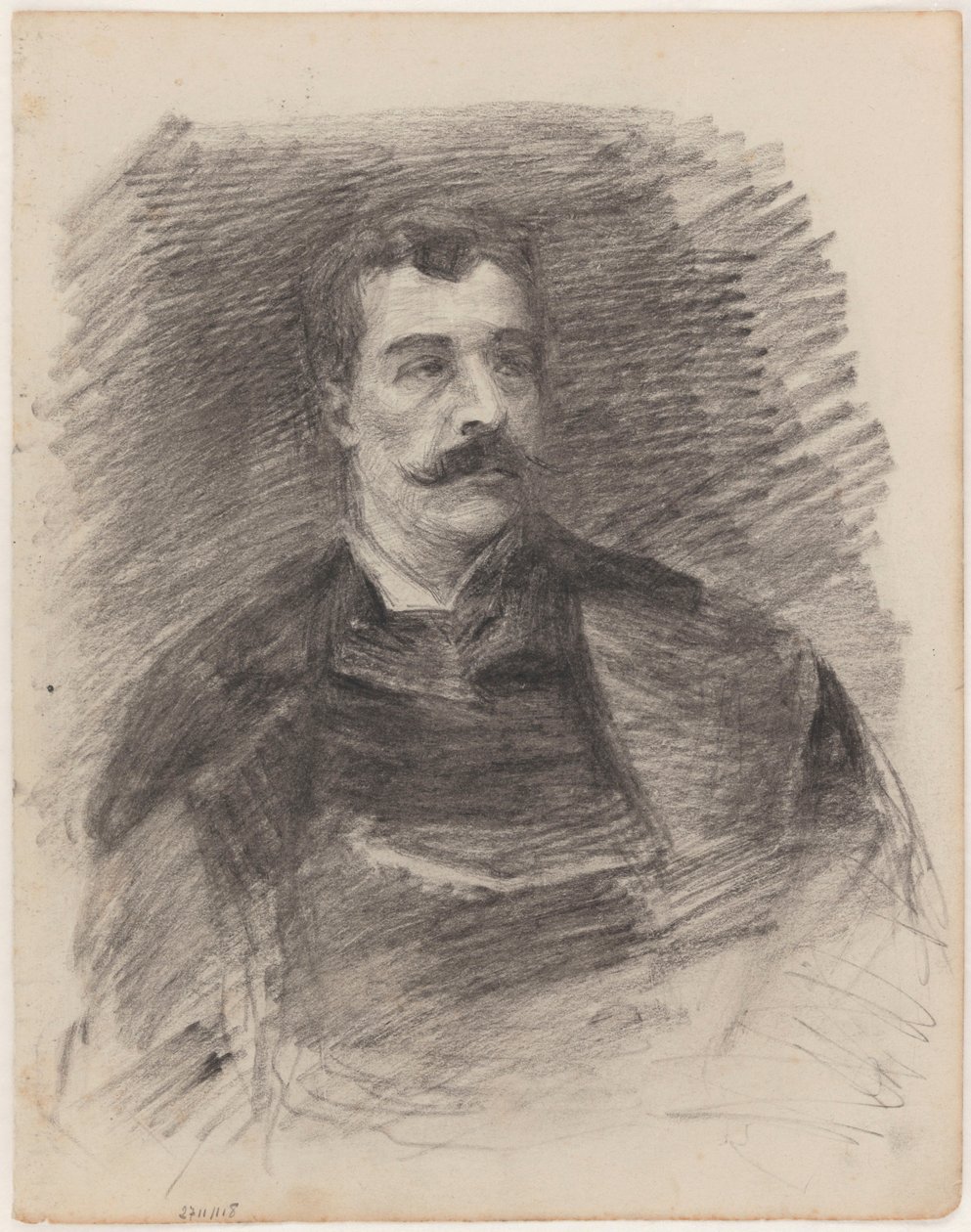 Malarz Alfred Stevens autorstwa James Ensor