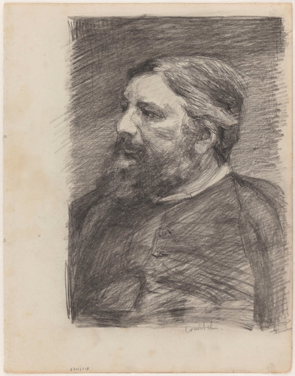 Malarz Gustave Courbet autorstwa James Ensor