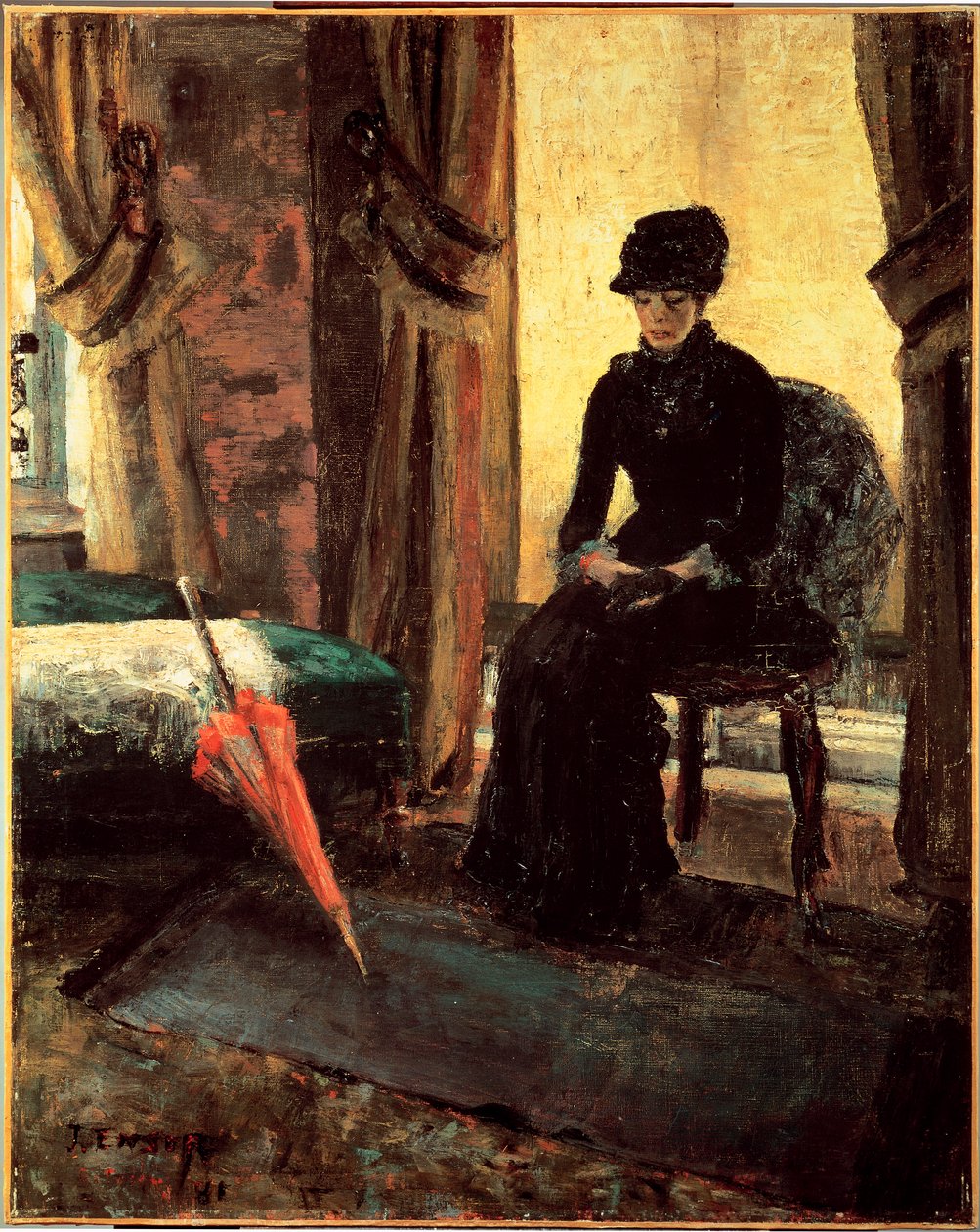 Ponura Dama autorstwa James Ensor