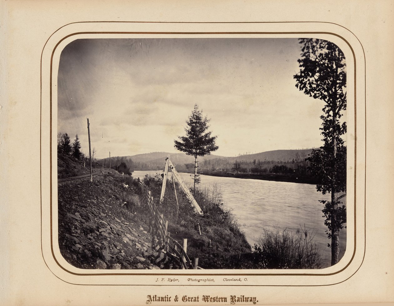 Atlantic  Great Western Railway, 1862 (zdjęcie) autorstwa James F. Ryder