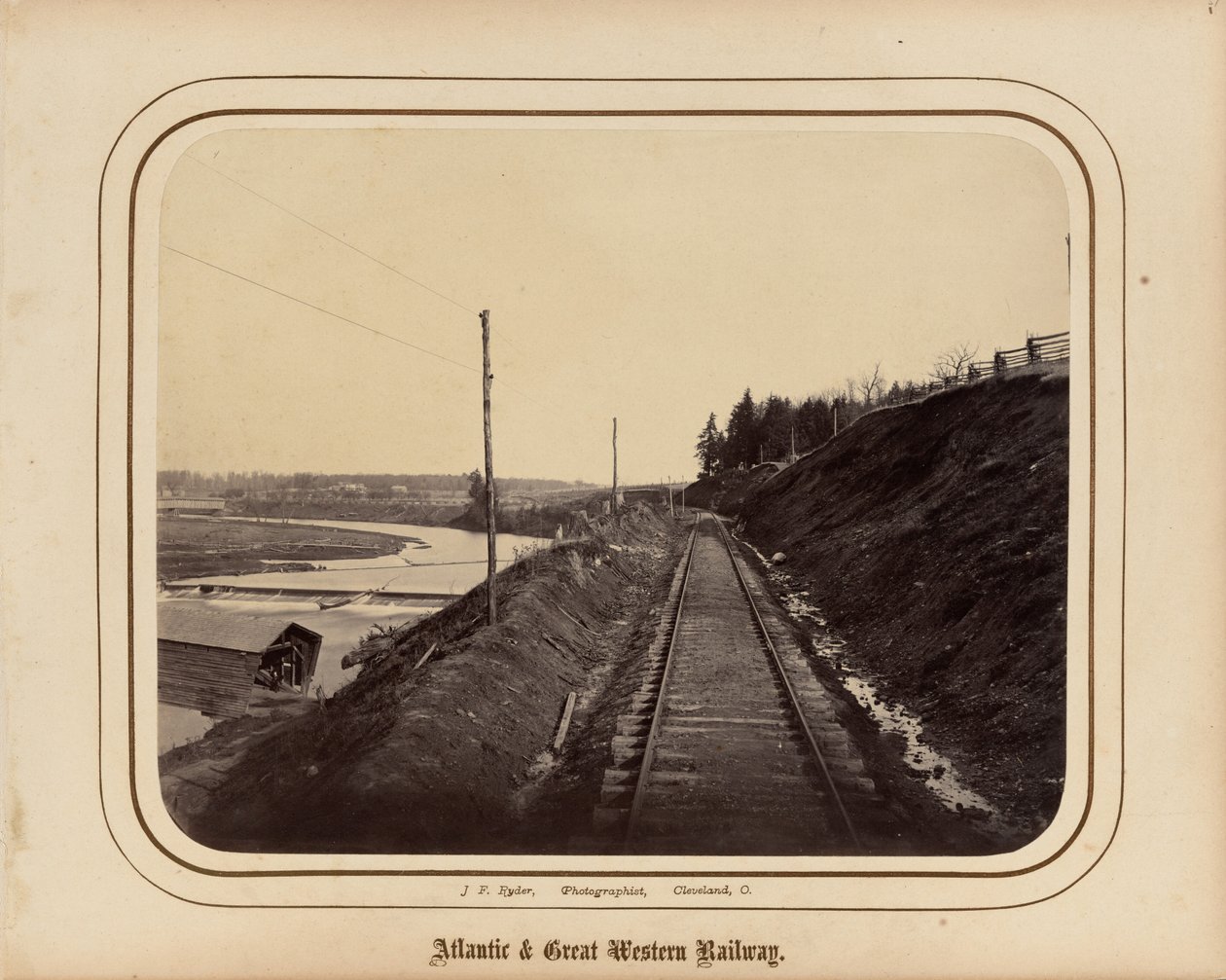 Atlantic  Great Western Railway, 1862 (zdjęcie) autorstwa James F. Ryder