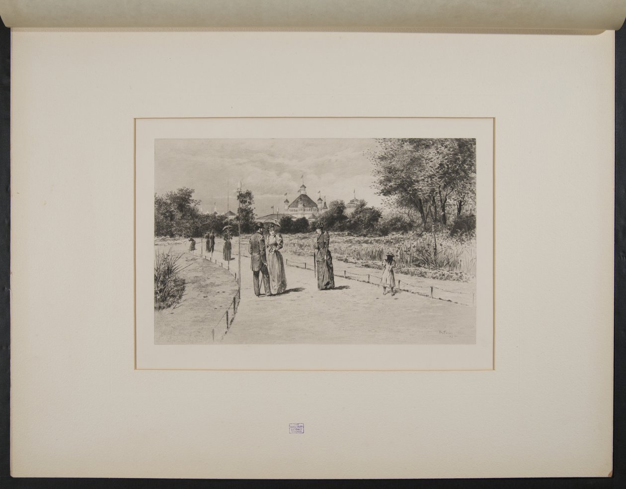 Zalesiona Wyspa autorstwa James Fagan