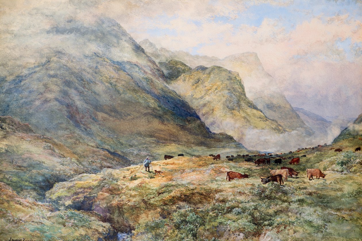 w Glencoe autorstwa James Ferrier