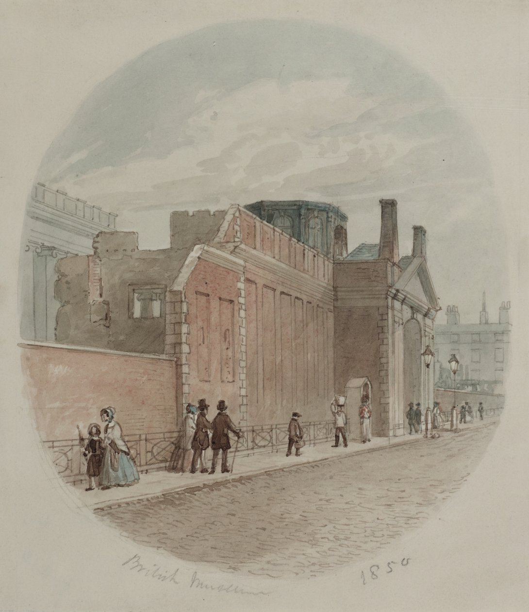 Muzeum Brytyjskie, 1850 autorstwa James Findlay
