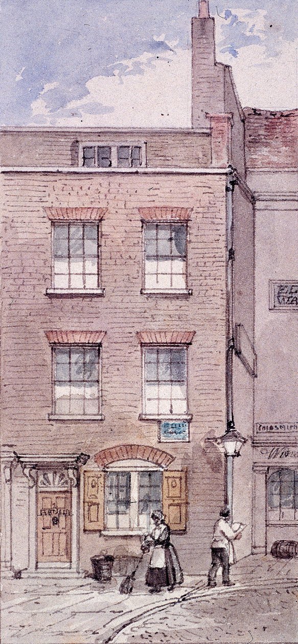 Aleja Prochu, Londyn, ok. 1850 autorstwa James Findlay