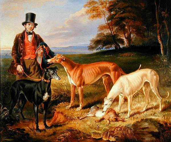 Thomas Harris, Kennel-Man do Toma Llewelyna Brewera, z chartami autorstwa James Flewitt Mullock