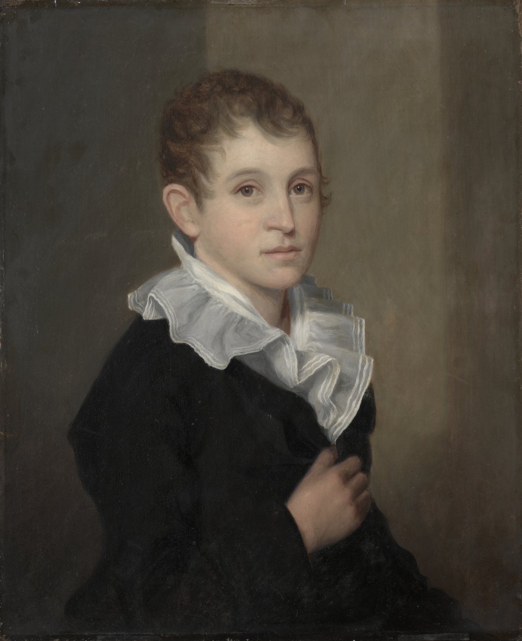 Samuel Barber Clark, ok. 1810 (olej na drewnie) autorstwa James Frothingham