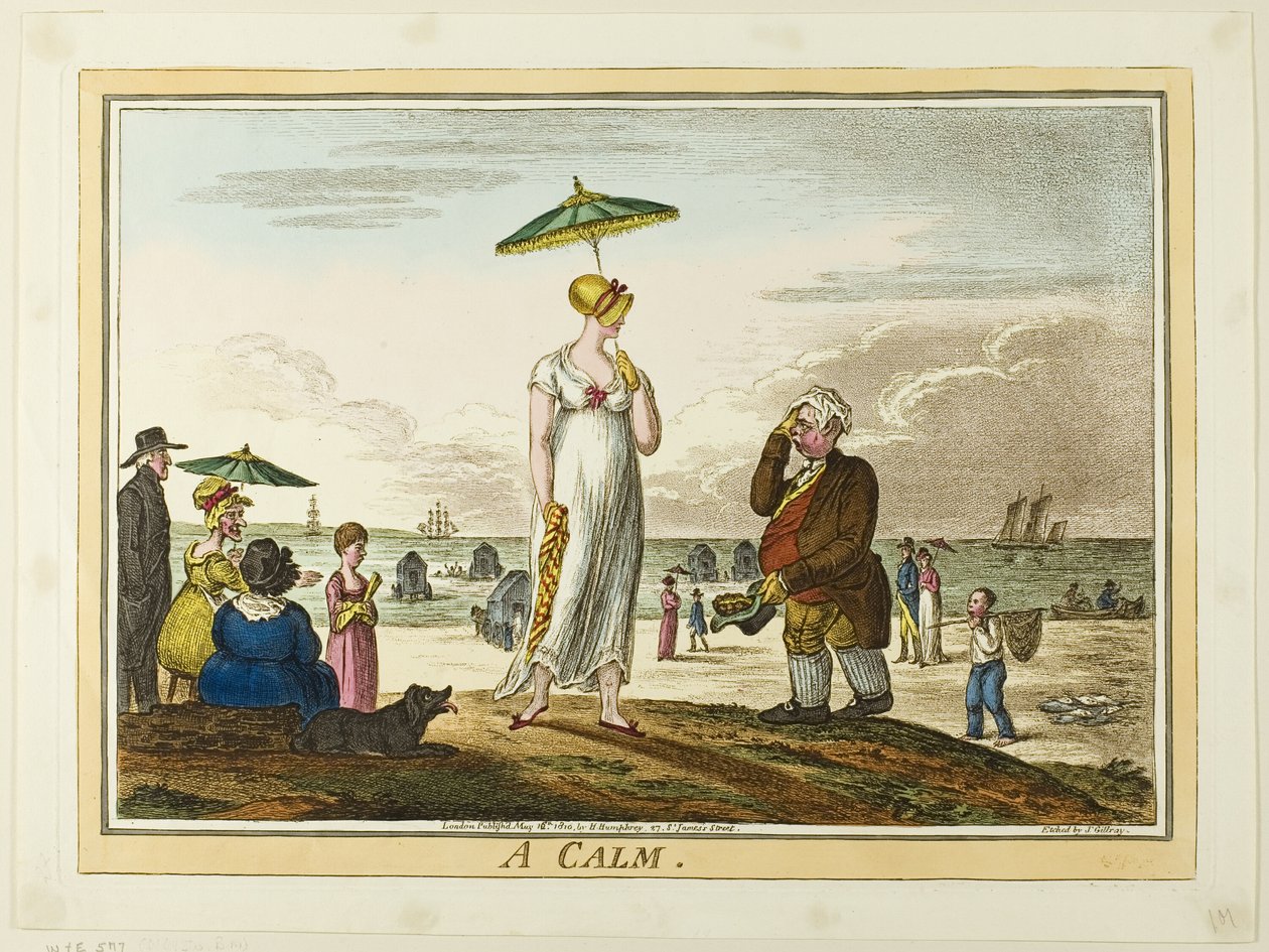 Spokój autorstwa James Gillray