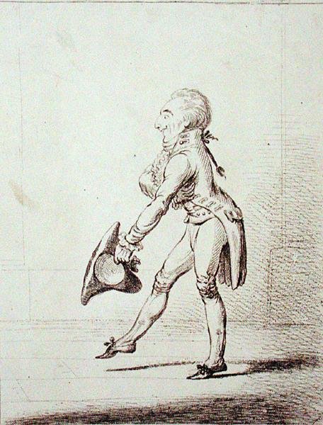 A Master of Ceremonies, wydana przez Hannah Humphrey w 1803 r. (akwaforta) autorstwa James Gillray