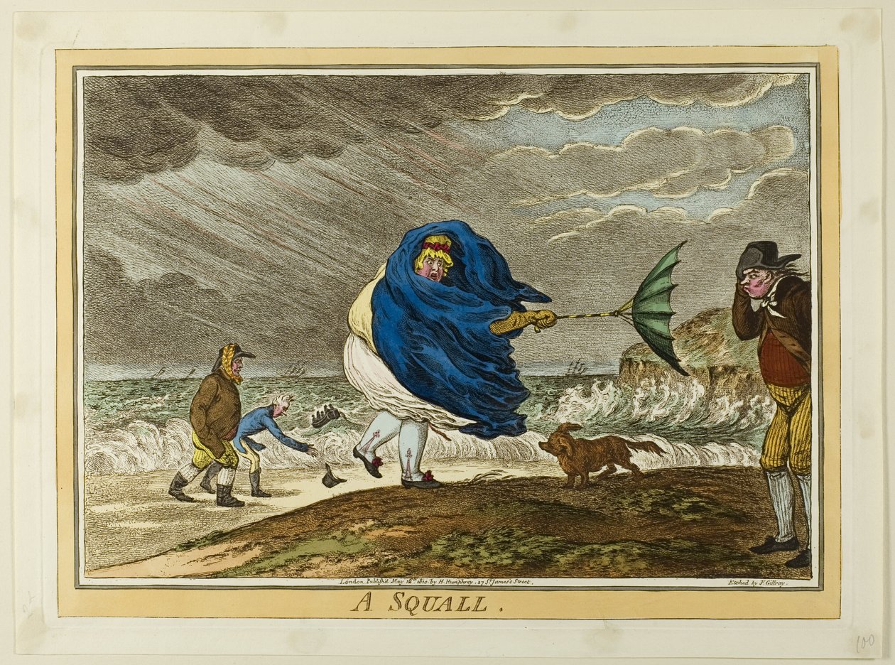 Squall autorstwa James Gillray