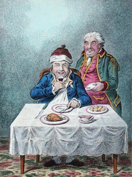 Charming-well Again, opublikowana przez Hannah Humphrey w 1804 r. (akwaforta ręcznie kolorowana) autorstwa James Gillray