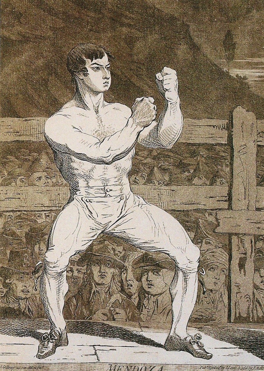 Daniel Mendoza autorstwa James Gillray