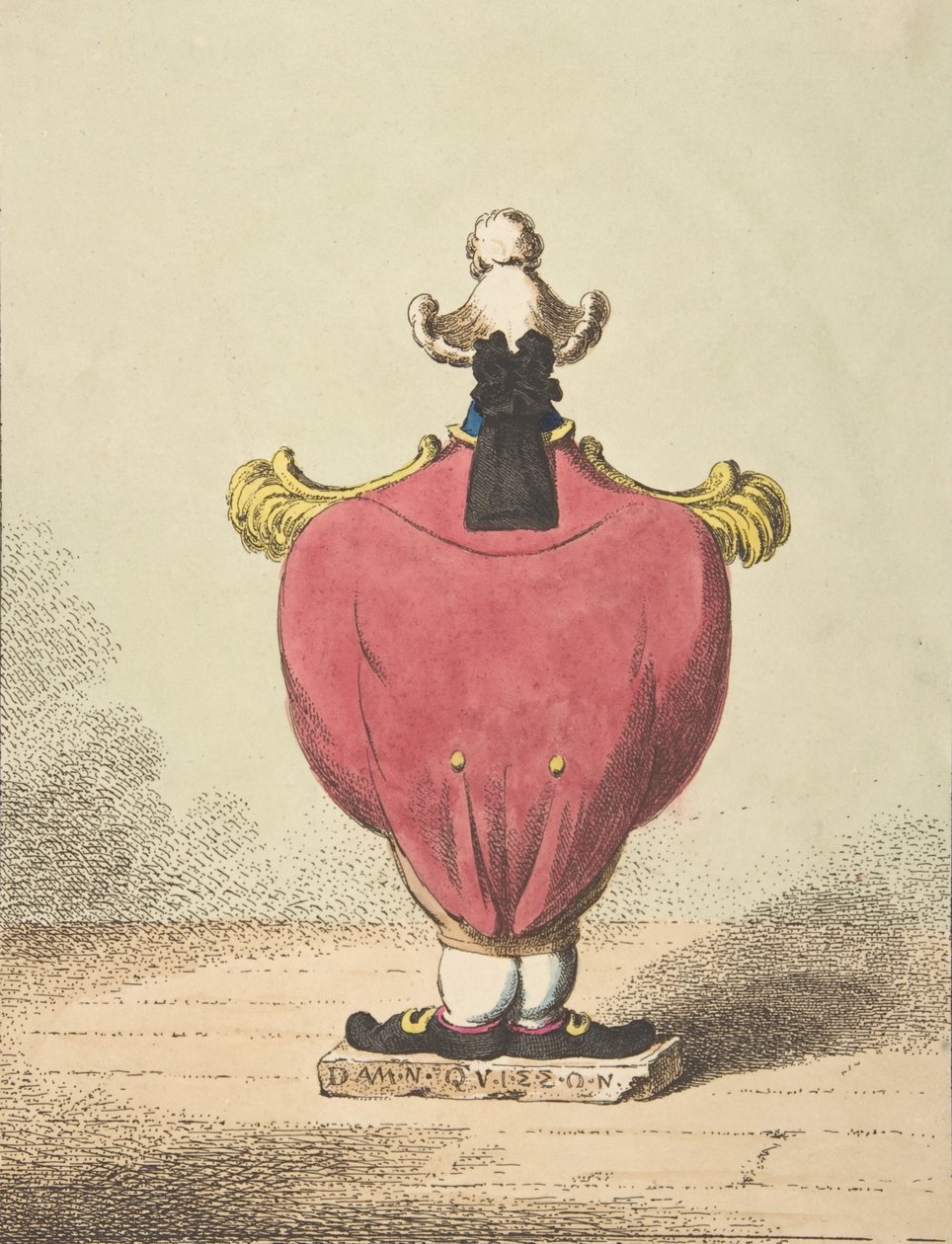 Z kolekcji Sir Williama Hamiltona, 8 maja 1801 r., 8 maja 1801 r. autorstwa James Gillray