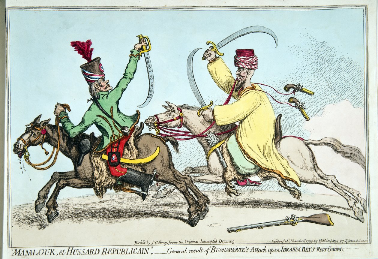 Mamlouk et Hussard Republicain, or General Result of Bonaparte