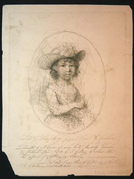 „Naszkicowany przez Humphreya, rozpieszczony przez Gillraya” autorstwa James Gillray