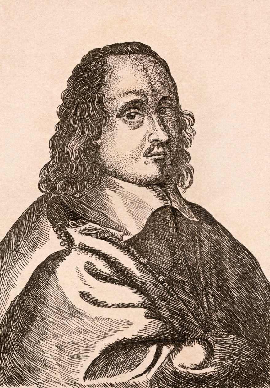 Hendrick van der Burch, ilustracja z "75 Portraits Of Celebrated Painters From Authentic Originals", wydanej w Londynie w 1817 r. autorstwa James Girtin