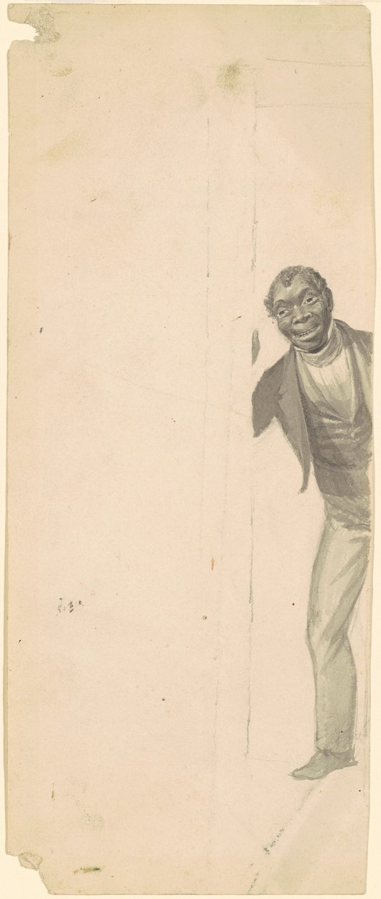 Mężczyzna w drzwiach autorstwa James Goodwyn Clonney