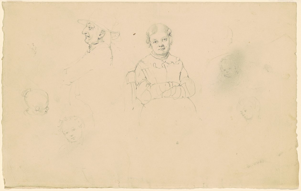 Studia postaci autorstwa James Goodwyn Clonney