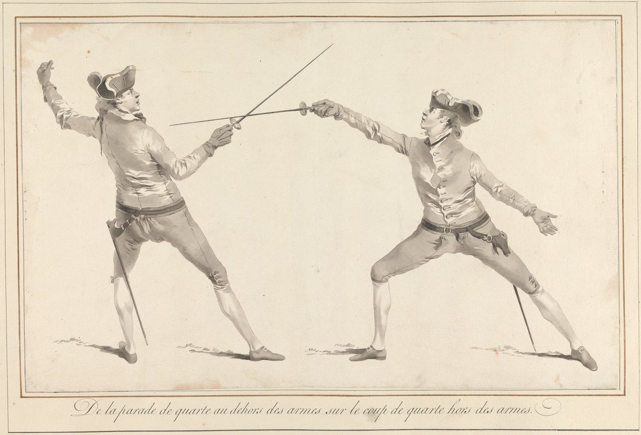 Od Quarte Parry Out of Arms do Quarte Blow Out of Arms autorstwa James Gwin