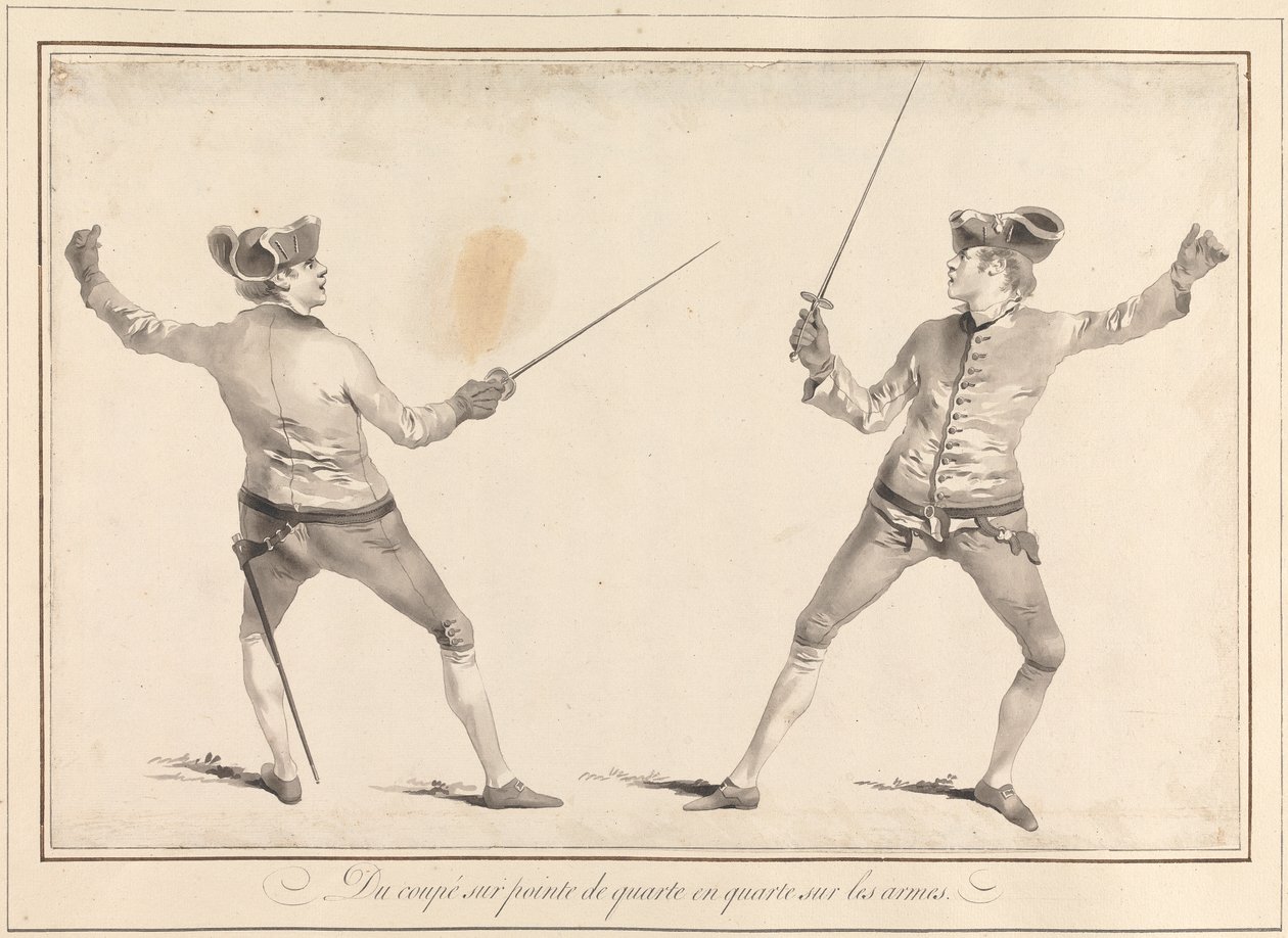 Od Coupé sur Pointe de Quarte do Quarte on Arms autorstwa James Gwin