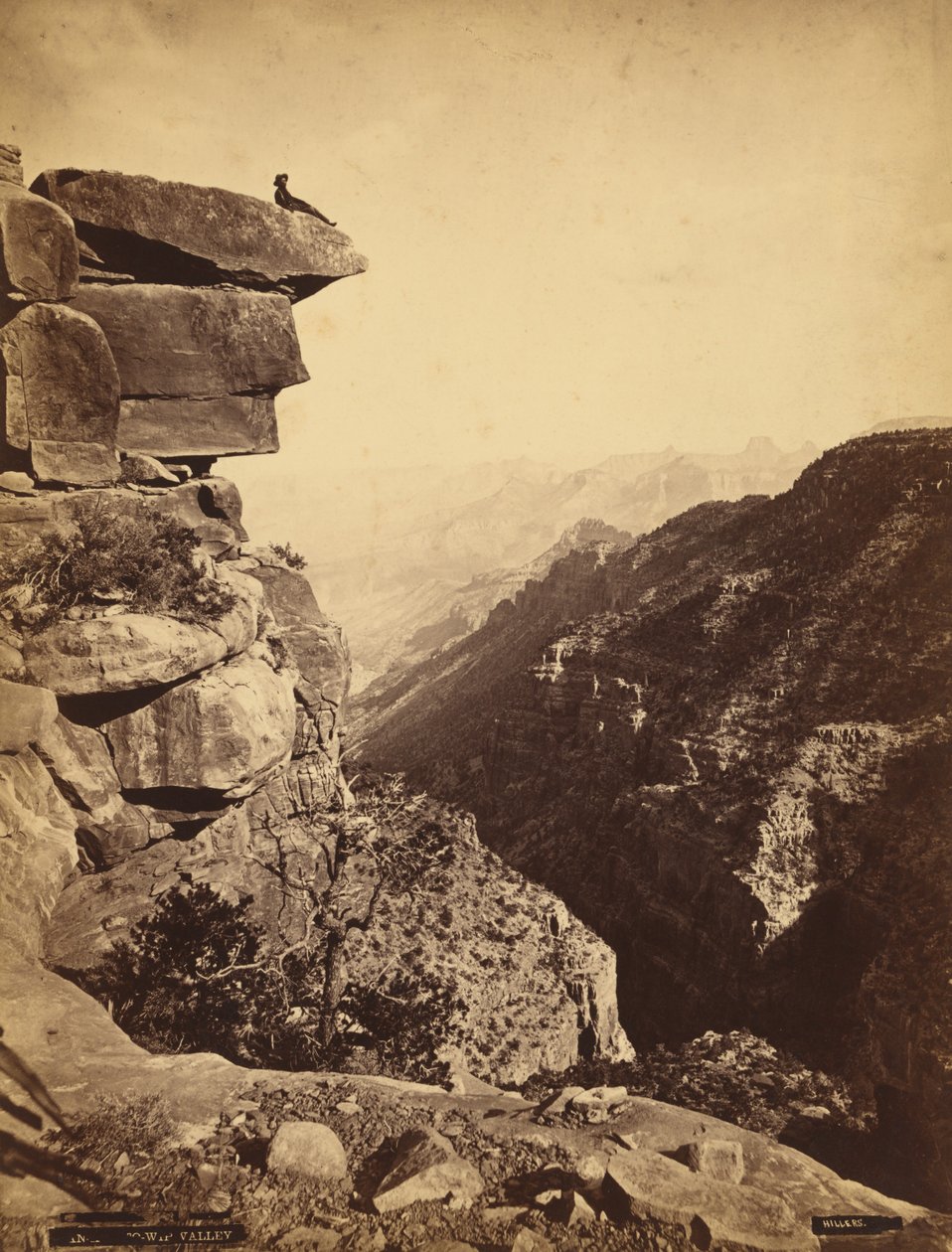 Dolina Mukuntuweap (Kanion Zion), Utah autorstwa James H. Fennemore