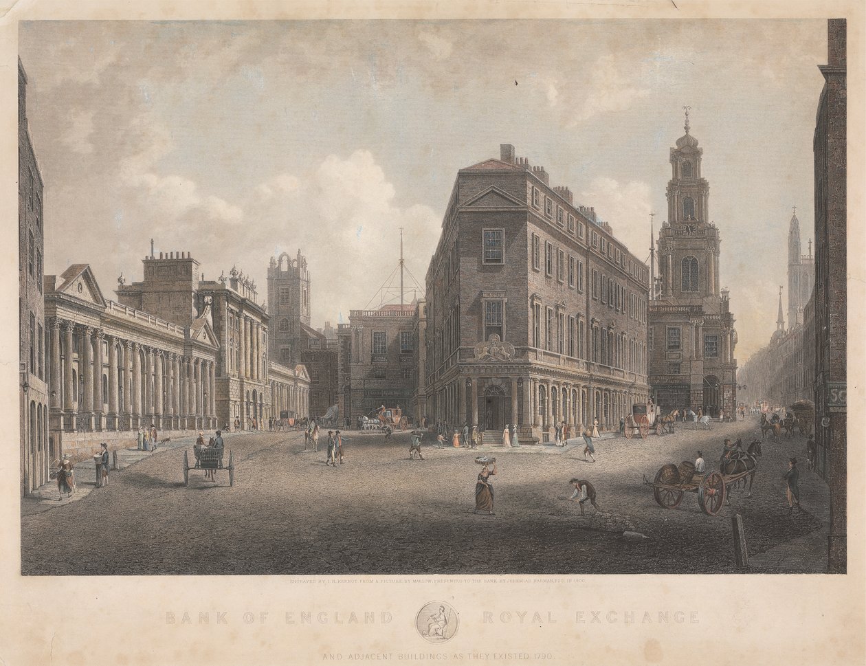Banco da Inglaterra Royal Exchangepolish autorstwa James H. Kernot