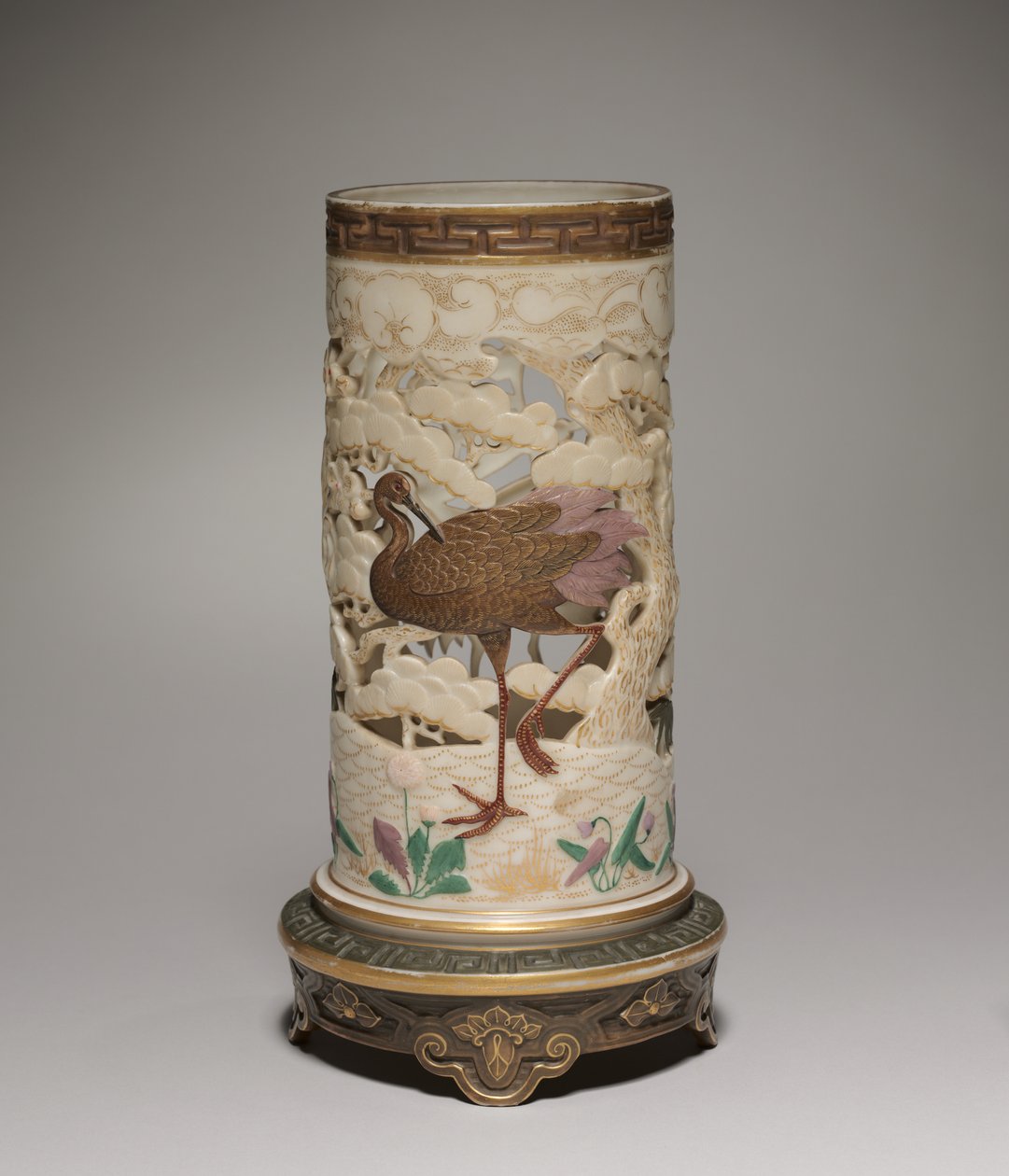 Wazon, fabryka porcelany Worcester, 1873 autorstwa James Hadley