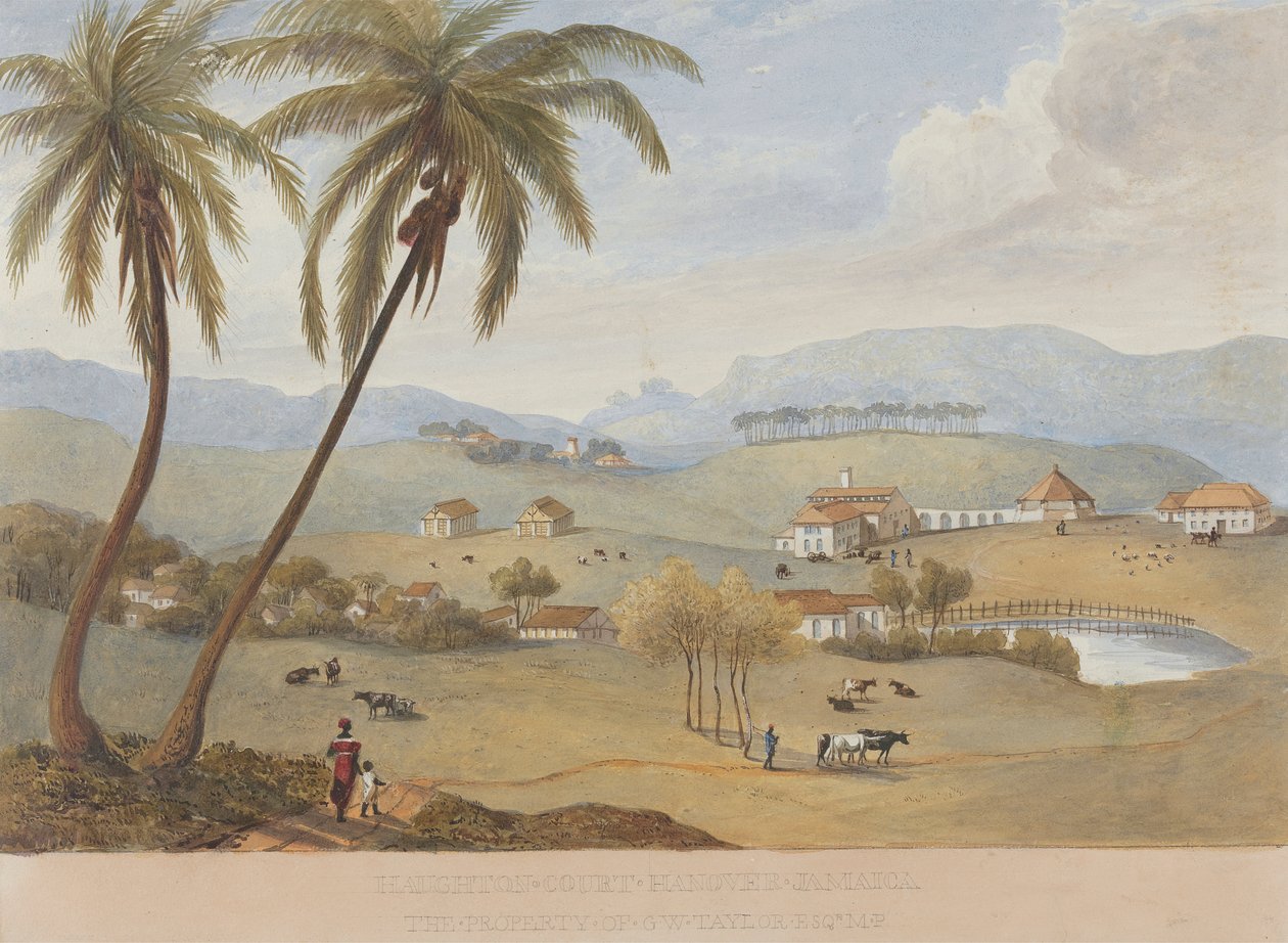 Haughton Court, Hanower, Jamajka [Jeden z] autorstwa James Hakewill