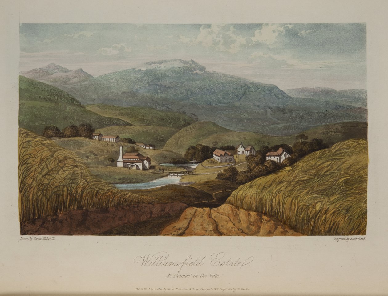 Posiadłość Williamsfield, St. Thomas w Vale autorstwa James Hakewill