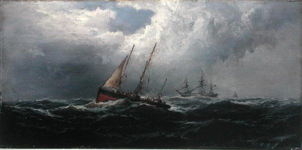 Po niszczycielu sztormu autorstwa James Hamilton